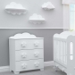 Продукт Bambino Casa Stelle Grandi Felici Bianco - Скрин Бял - 1 - BG Hlapeta